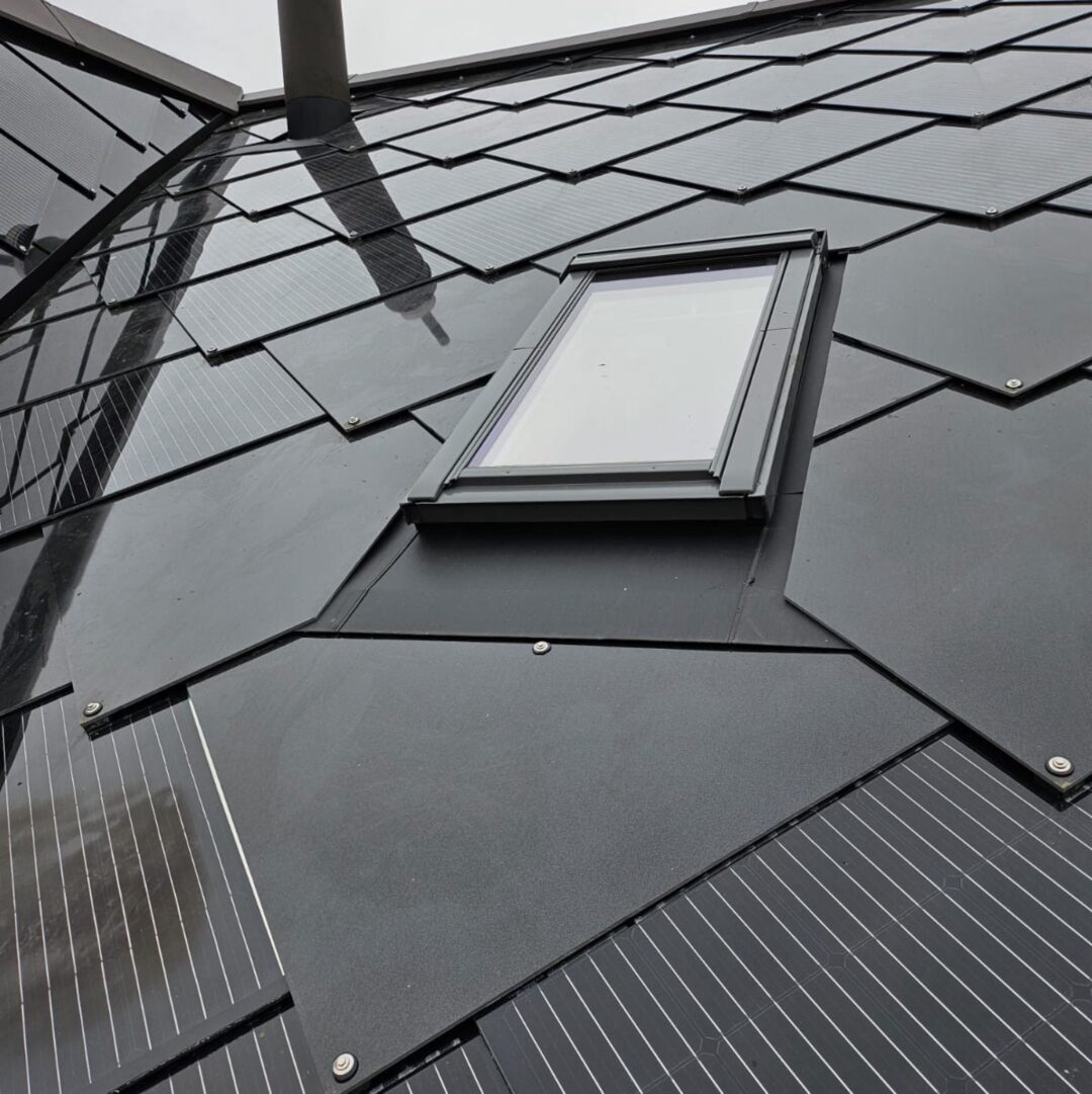 Solarästhetik mit Dachsanierung
